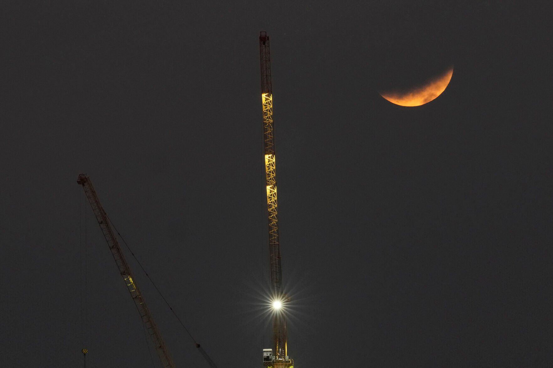 Philippines Partial Lunar Eclipse